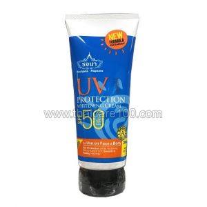 Отбеливающий солнцезащитный крем Protection Whitening Cream SPF50 PA++ Rochjana