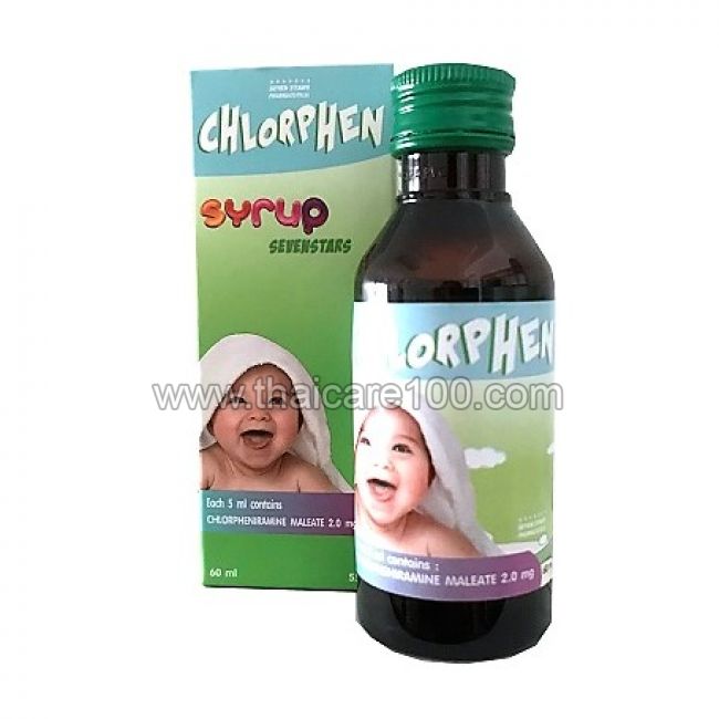 Антигистаминный сироп для детей против аллергического ринита Chlorphen Kids