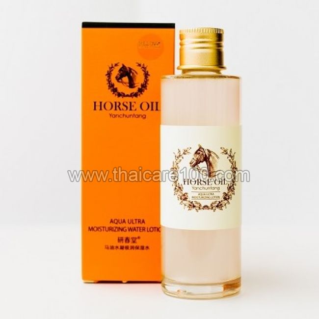 Ультра-увлажняющая сыворотка для лица на основе конского жира Yanchuntang Horse Oil Aqua