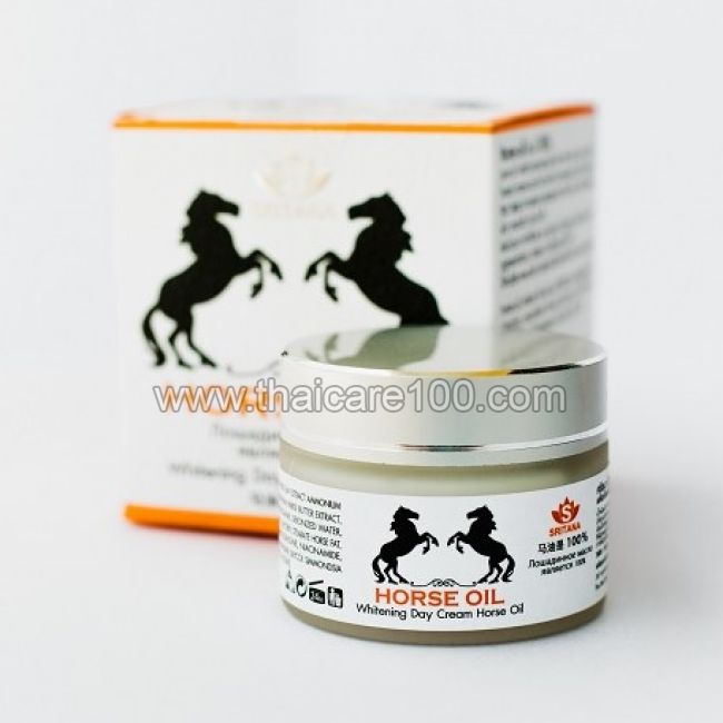 Питательный крем с лошадиным жиром Sritana Horse Oil Face Cream