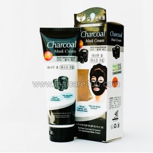 Черная маска-пленка для лица на основе Бамбукового угля Charcoal Mask Cream