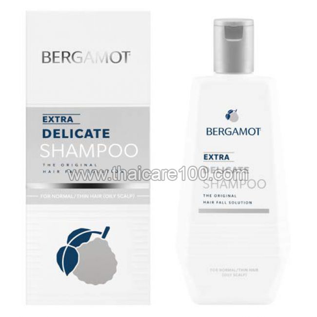 Шампунь для предотвращения и лечения выпадение волос с бергамотом Bergamot Extra Delicate Shampoo