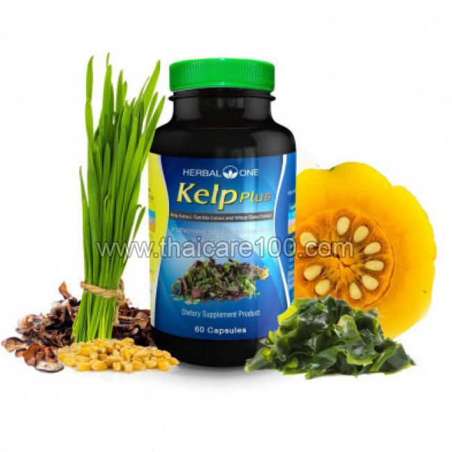 Капсулы ламинарии Herbal One Kelp (Laminaria digitata) для похудения