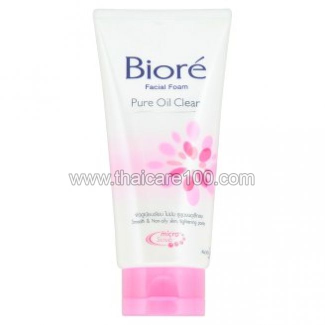 Пенка для умывания для жирной кожи Biore Pure Oil Clear