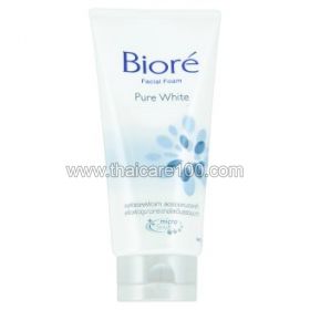 Пенка для умывания для отбеливания кожи, склонной к пигментации Bioré Pure White
