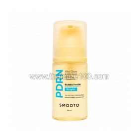 Пузырьковая сыворотка PDRN для сияния кожи SMOOTO PDRN Vita Glow Bubble Serum (BRIGHT) 