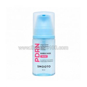 Увлажняющая сыворотка-маска с гиалуроновой кислотой SMOOTO PDRN Hya Glow Moist Bubble Serum Mask  