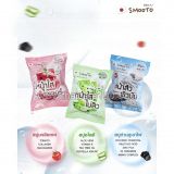 Мыло с углём и керамидами против акне Smooto Charcoal Ceramide Icy Acne Whip Soap