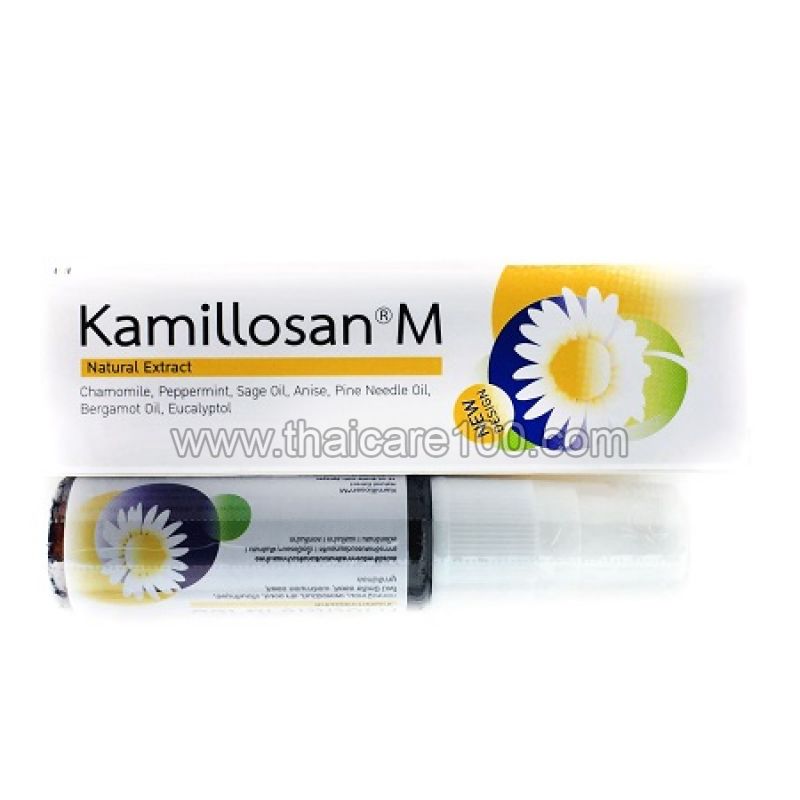 Натуральный спрей для горла на основе ромашки Камиллосан Kamillosan M Natural Extract