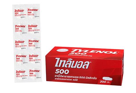 Жаропонижающее и обезболивающее Tylenol 500