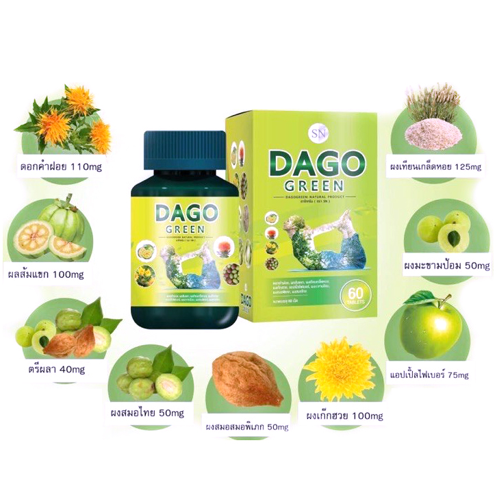 Капсулы для похудения Dago Green
